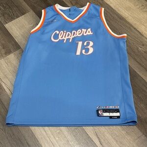 Blue Clippers Basketball Jersey sz XL